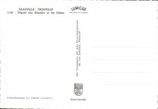 POSTAL MODERNA salida de Deauville Trouville de los Regattas y de los embarcaderos