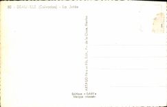 POSTAL MODERNA Deauville los barcos del embarcadero