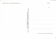 CPM Deauville Plage Fleurie Gare Ferme du coteau Eglise St Augustin 