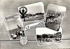 CPM Deauville La Plage Bassin des yachts Les planches