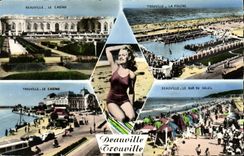 CPM Deauville Trouville