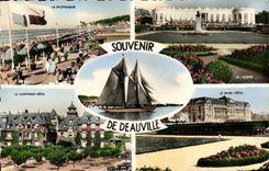 CPM Souvenir de Deauville 