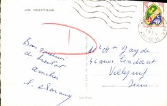 CPM Souvenir de Deauville 