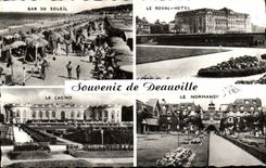CPM Souvenir de Deauville 