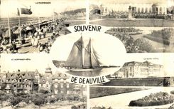 CPM Souvenir de Deauville 