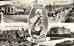 CPM Souvenir de Deauville 