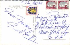 CPM Souvenir de Deauville