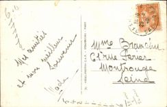 CPA Deauville Plage Fleurie Place Morny 