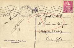 La POSTAL Deauville de la VENDIMIA coloca Morny