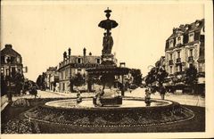 CPA Deauville La Place Morny