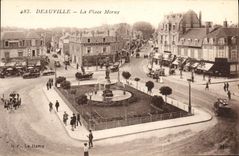 CPA Deauville La Place Morny