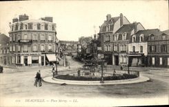 CPA Deauville Place Morny 