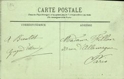 La POSTAL Deauville de la VENDIMIA pone L hotel D Ville