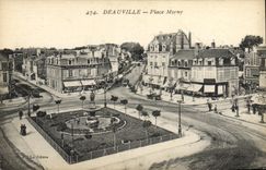 CPA Deauville Place Morny