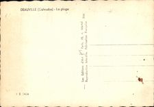 CPM Deauville La Plage 