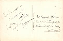 POSTAL Deauville de la VENDIMIA la playa florecida la playa y los tableros