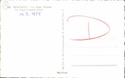 CPA Deauville La Plage Fleurie La Plge a maree haute