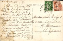 CPA Deauville La Plage Fleurie Les Bains