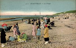 CPA Deauville La Plage