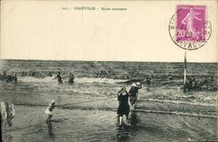 CPA Deauville Maree montante 