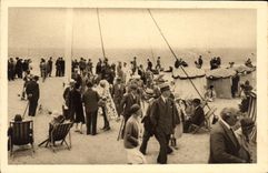 CPA Deauville La Plage Fleurie La Plage 