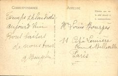 La POSTAL Deauville de la VENDIMIA la playa florecio el pasillo de danza en la playa