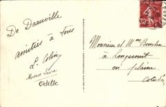 CPA Deauville Plage Fleurie L Heure du Bain Enfants