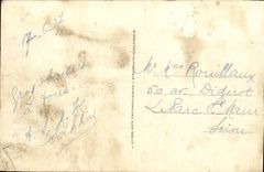 Playa florecida Deauville de la POSTAL de la VENDIMIA que el Sun sube y bano