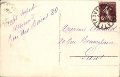 CPA Deauville Plage Fleurie La Plage