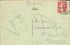 CPA Deauville La Plage Fleurie sur la Plage