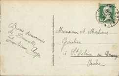 CPA Deauville La Plage Fleurie 