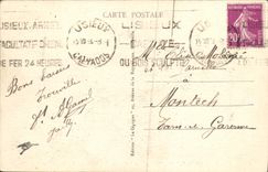 CPA Deauville La Plage Fleurie Les Bains