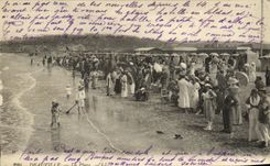 CPA Deauville La Plage 