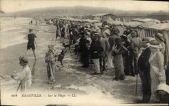 CPA Deauville sur La Plage