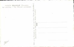 CPA Deauville Les Planches 