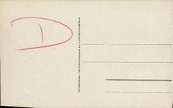 POSTAL Deauville de la VENDIMIA la caminata en los tableros