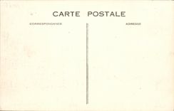 POSTAL Deauville de la VENDIMIA la caminata florecida de la playa del mar