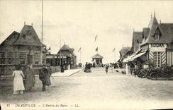 CPA Deauville L Entree des Bains