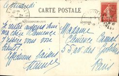 VINTAGE POSTCARD Deauville L Entered of the Baths