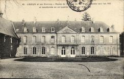 VINTAGE POSTCARD Lisieux and its Surroundings Remainders of L abbey of the Valley Richer founded in L year 1167 and tranformee in castle