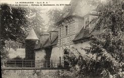 VINTAGE POSTCARD Lisieux and its Surroundings Castle of Bouttemont of XVl E Century