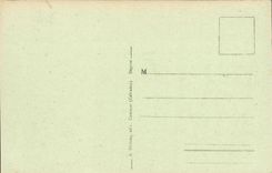 Los castillos de la POSTAL de la VENDIMIA del Apple brandy Bosc cortejan honor de D