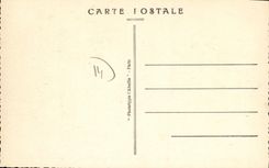 VINTAGE POSTCARD Castle D oo Vue D together the Castle the part D water the Park