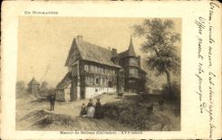 CPA Manoir de Belleau XVl e Siecle