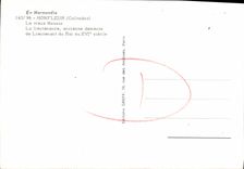 MODERN CARD Honfleur the old Basin Boat