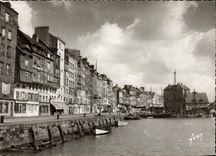 CPM Honfleur Bassin de l Ouest quai Ste Catherine