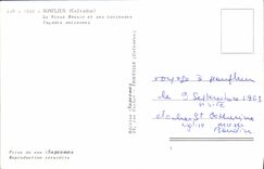 MODERN CARD Honfleur the Old Basin and its curious old frontages