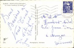 MODERN CARD Honfleur the Old Basin and the Museum Boat