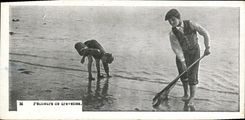 CPA Pecheur de crevettes Peche Enfants