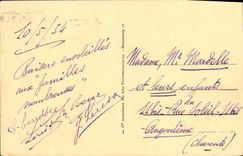 VINTAGE POSTCARD Honfleur the Pier the Boat of Le Havre